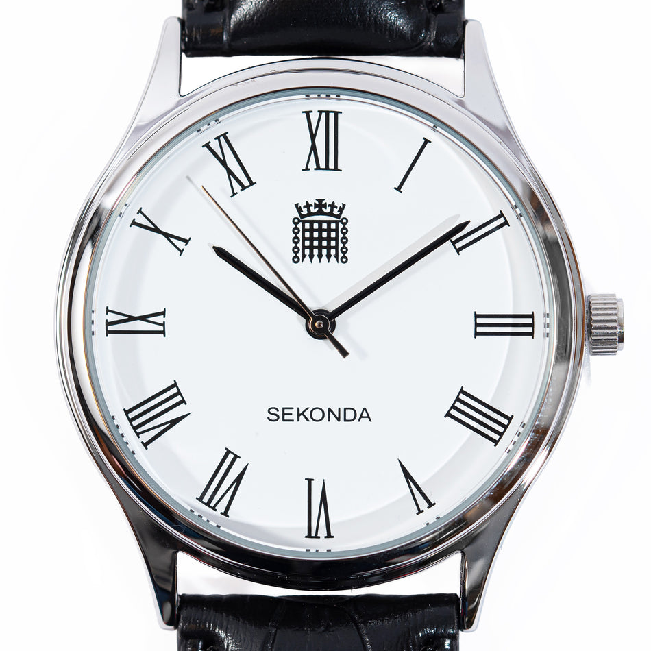 Men&#39;s Classic Commons Watch with Black Strap featured image