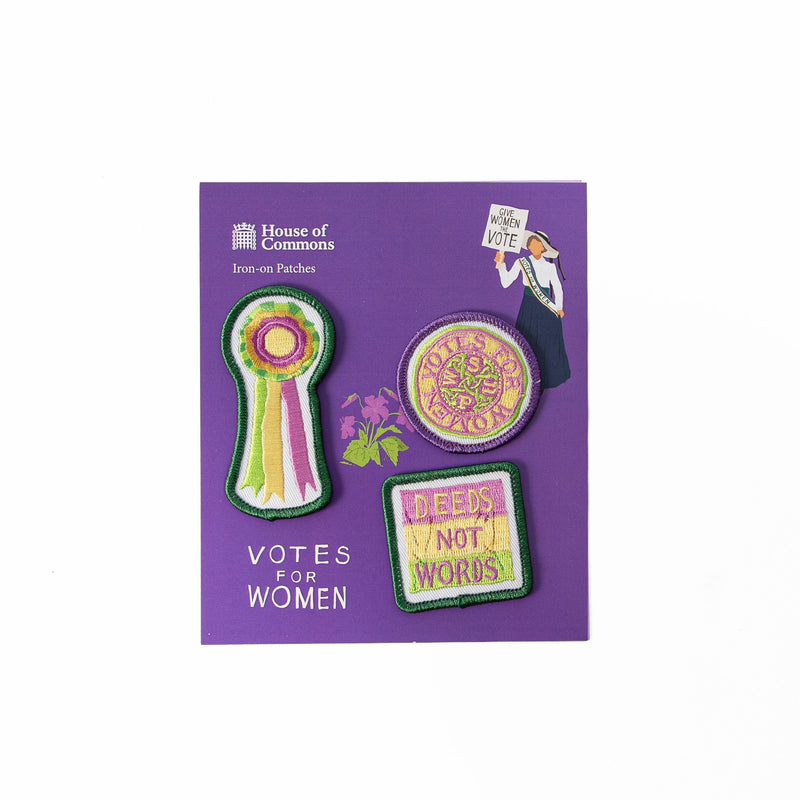 Votes for Women Iron on Patch Set