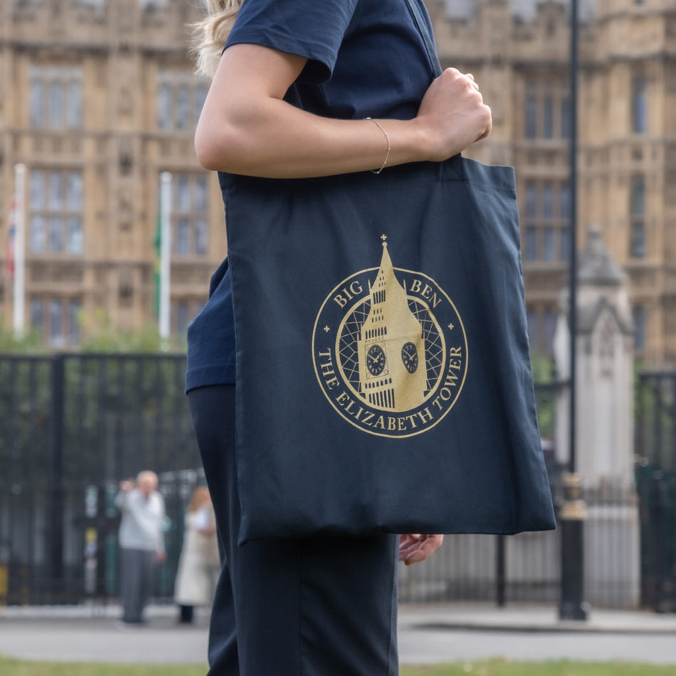 Big Ben and The Elizabeth Tower Tote Bag featured image