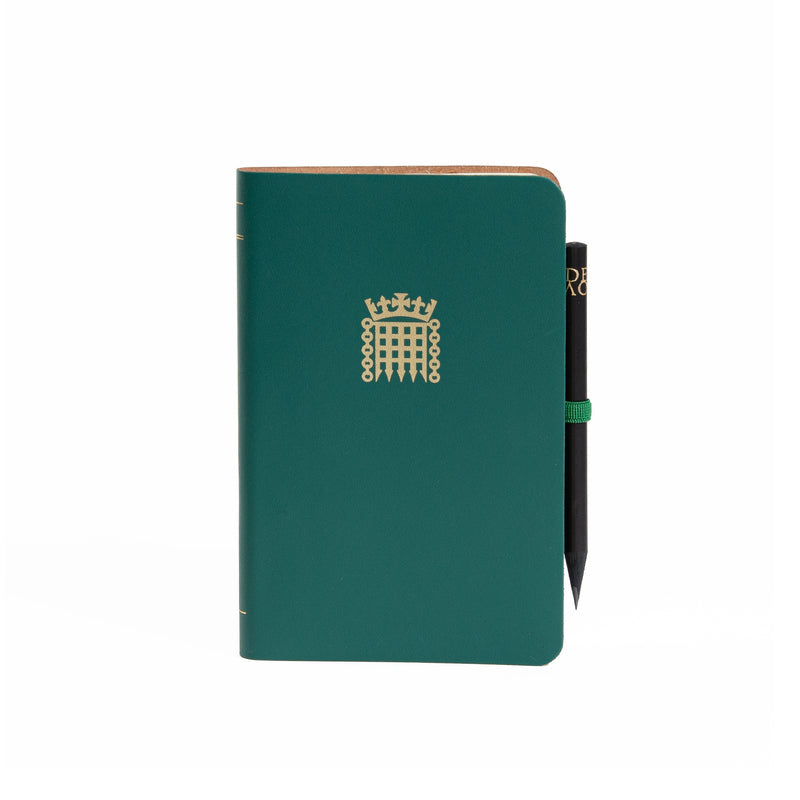 House of Commons Recycled Leather A6 Pocket Notebook