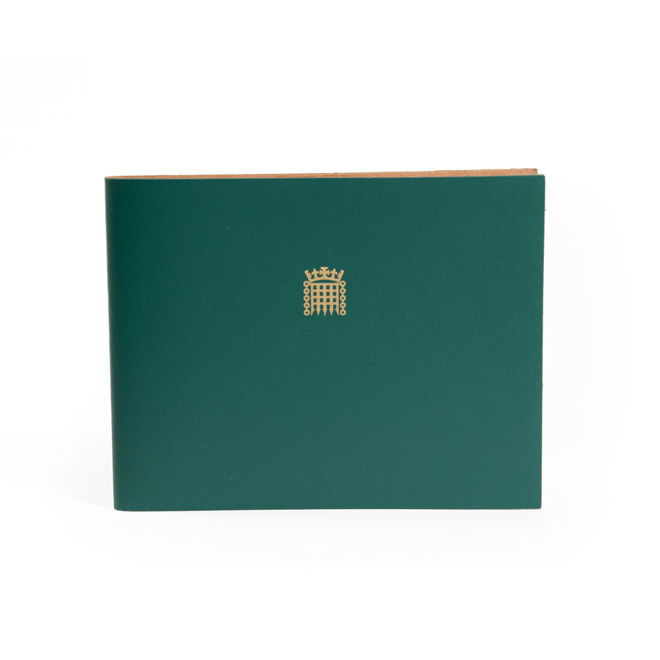 House of Commons Recycled Leather Guest Book featured image