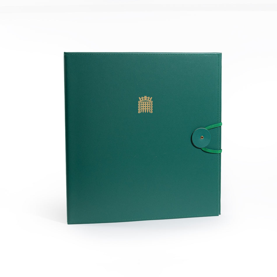 House of Commons Recycled Leather Hard Cover Ring Binder featured image