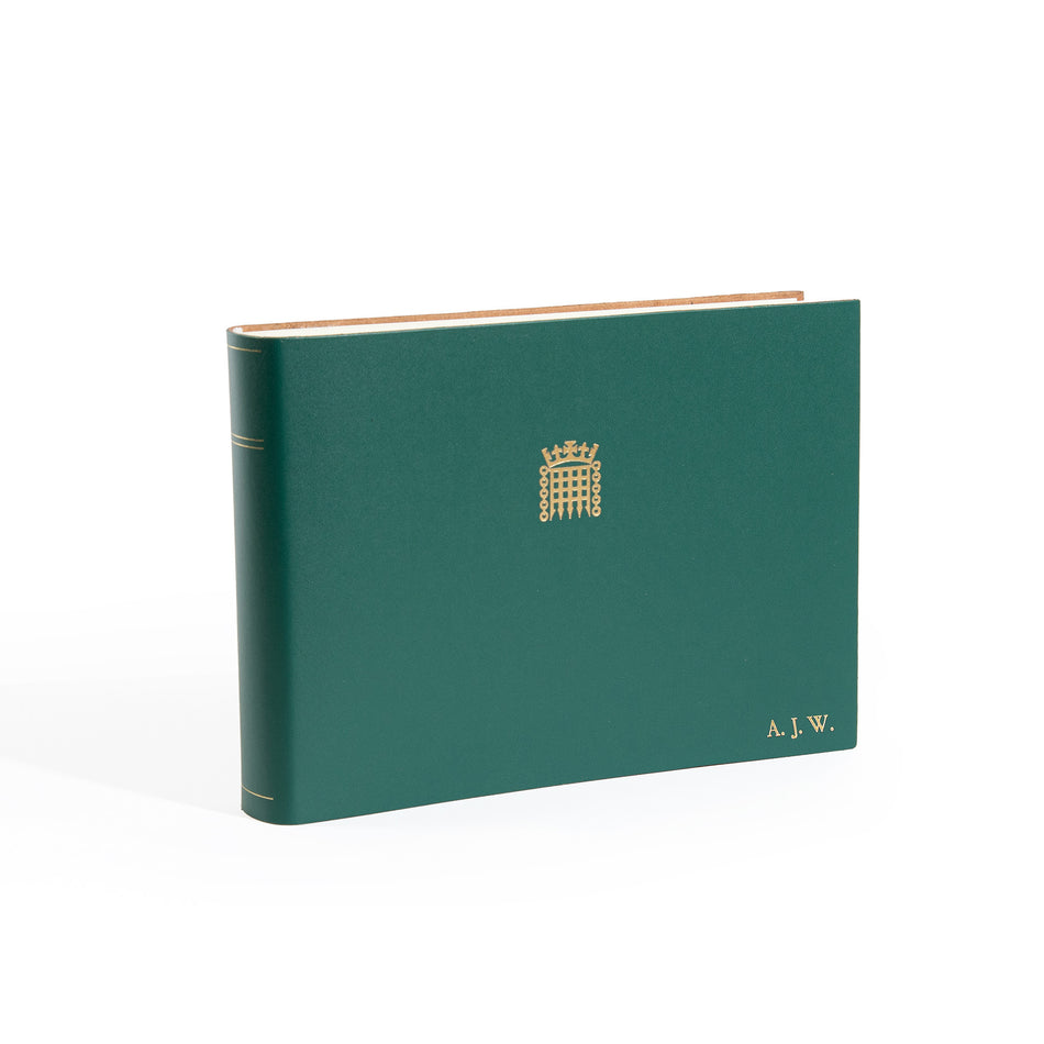 Personalised House of Commons Recycled Leather Photo Album featured image