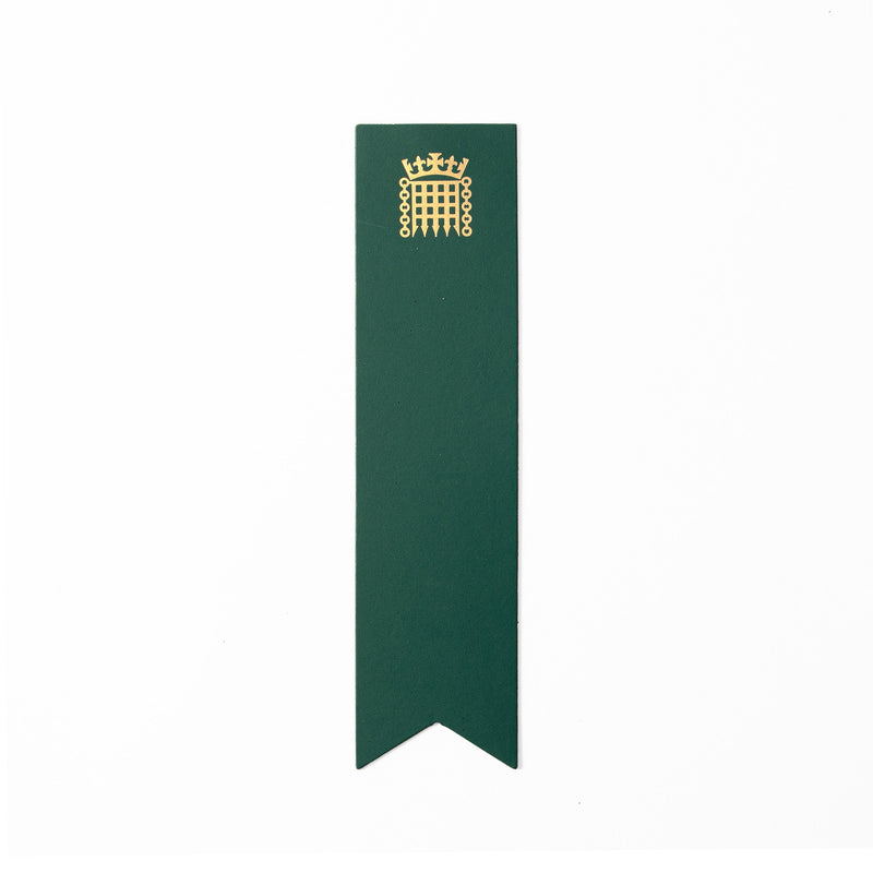 House of Commons Recycled Leather Flag Bookmark