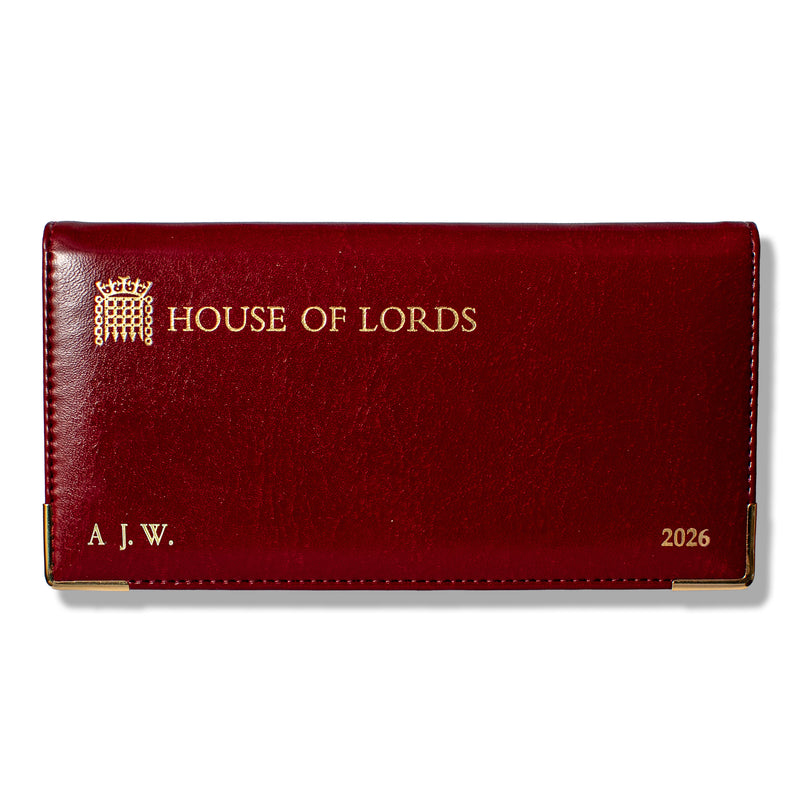Personalised 2026 House of Lords Landscape Diary