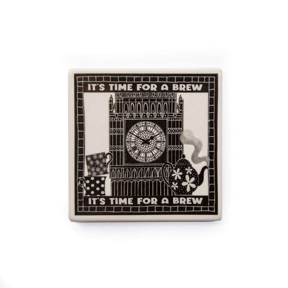 Time for a Brew Big Ben Coaster featured image