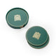 House of Commons Leather Coaster Set image 2
