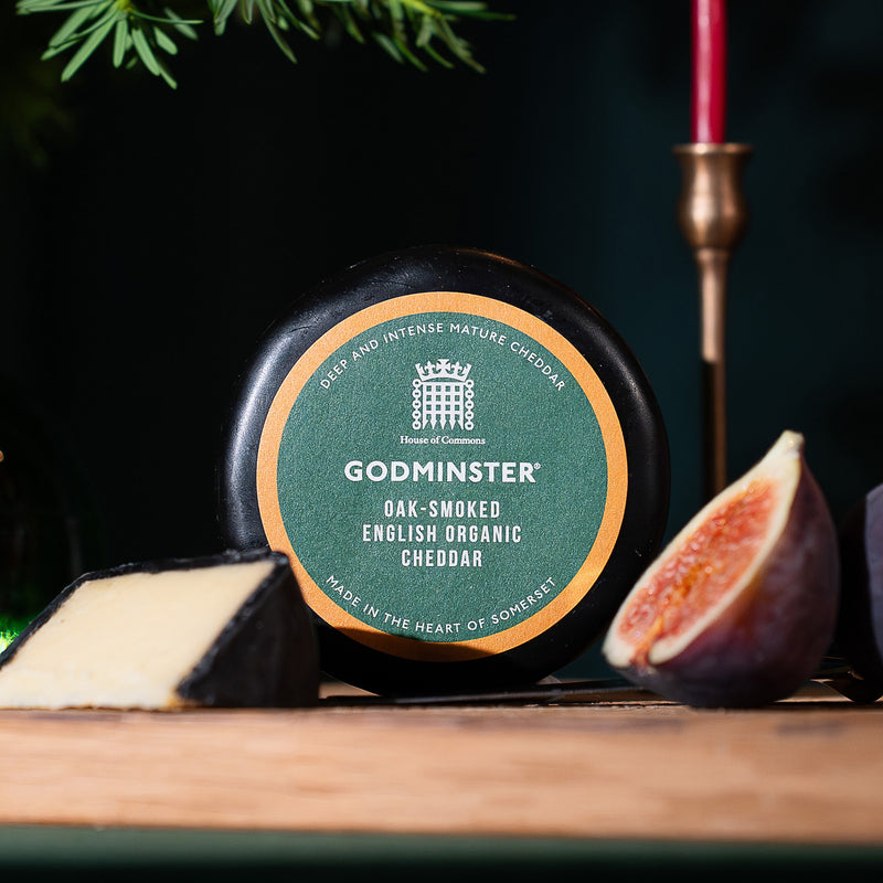 Godminster Vintage Organic Oak Smoked Cheddar Cheese - 200g
