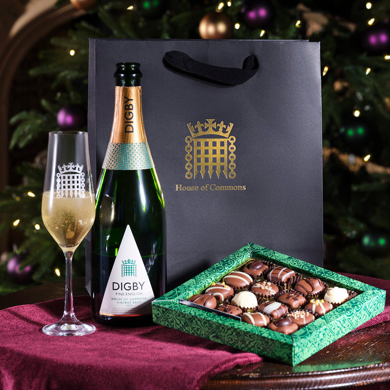 Bubbles and Chocolate Gift Bag