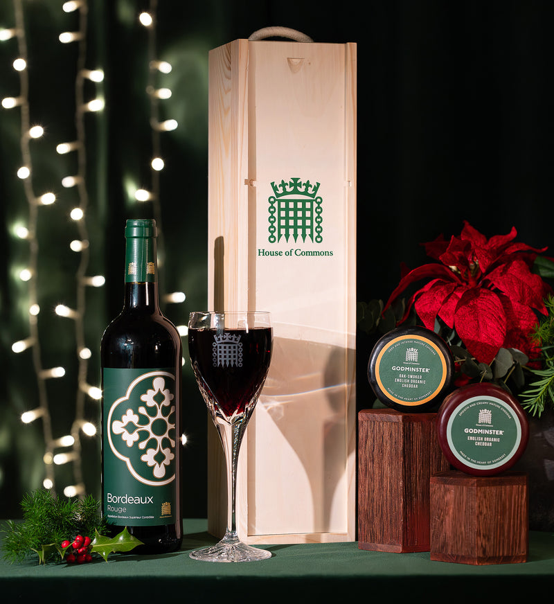 House of Commons Wine & Cheese Gift Set