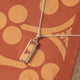 Sterling Silver Encaustic Tile Necklace image 8