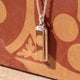 Sterling Silver Encaustic Tile Necklace image 10