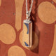 Sterling Silver Encaustic Tile Necklace image 11