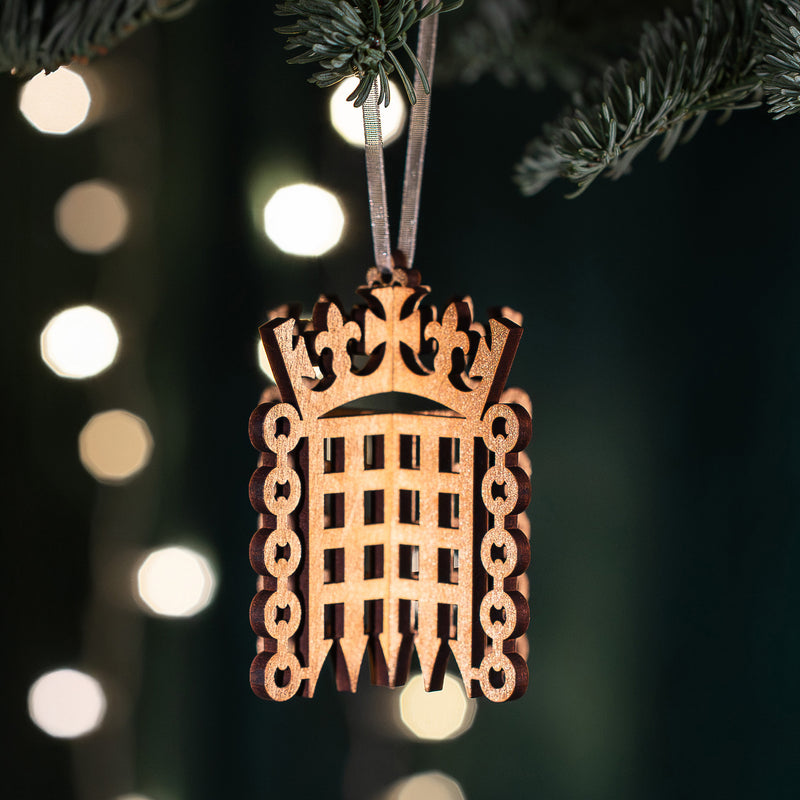 Crowned Portcullis 3D Decoration