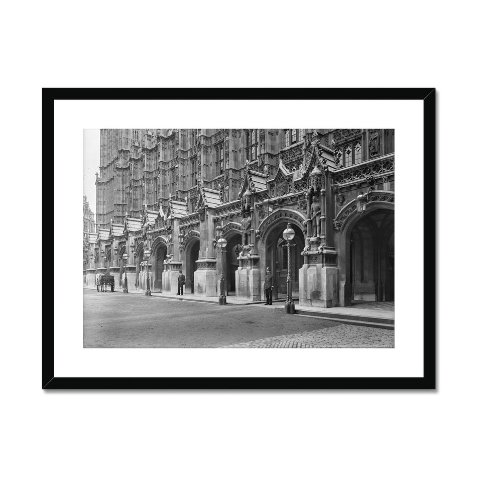 New Palace Yard with a policeman, c.1905 Framed &amp; Mounted Print featured image