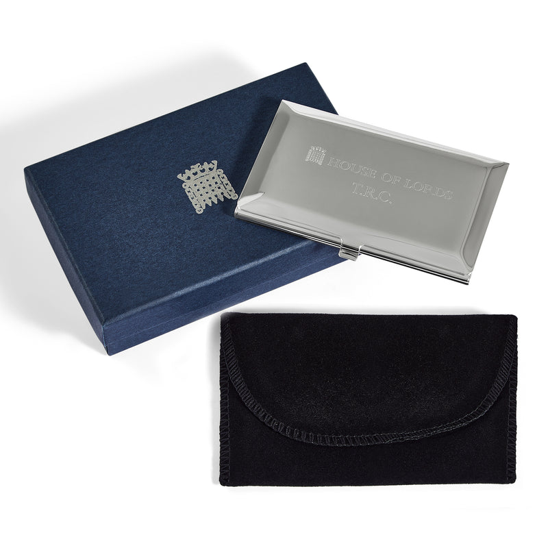 Personalised House of Lords Business Card Holder