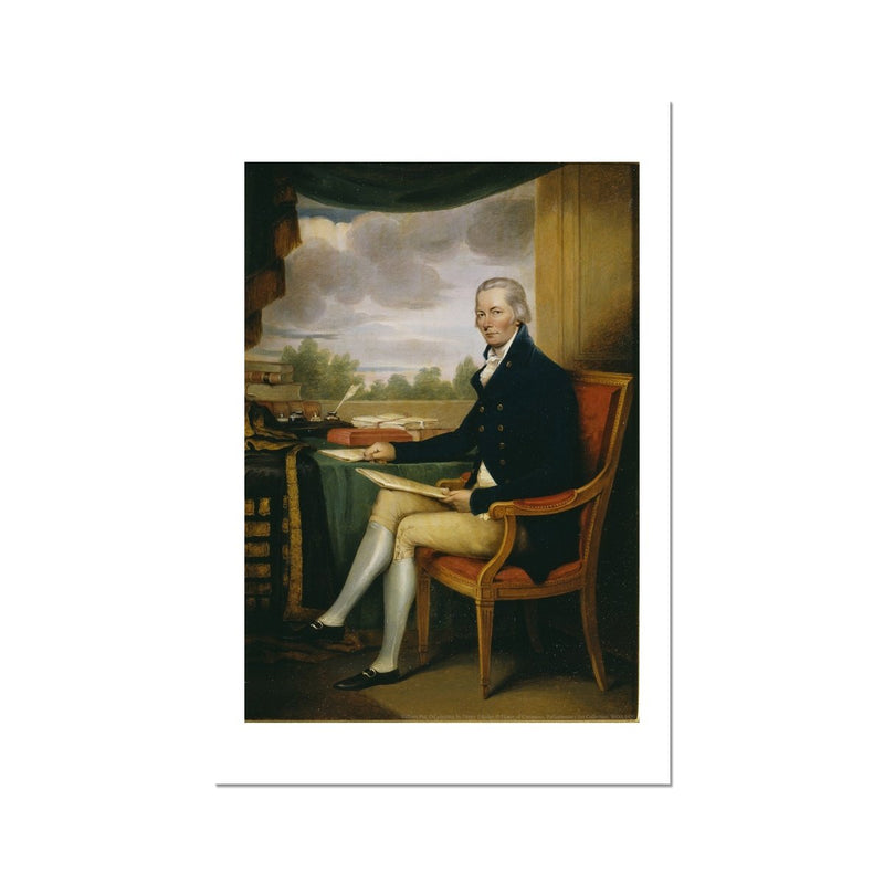 William Pitt, by Henry Edridge Fine Art Print