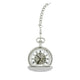 Chrome Plated Full Hunter Pocket Watch image 1