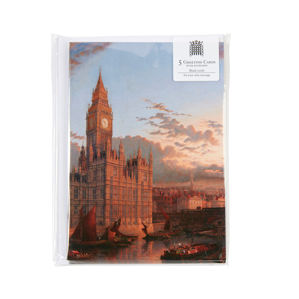 Westminster Bridge Greeting Cards featured image
