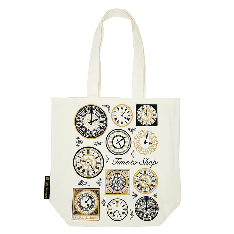 Clock Faces Tote Bag