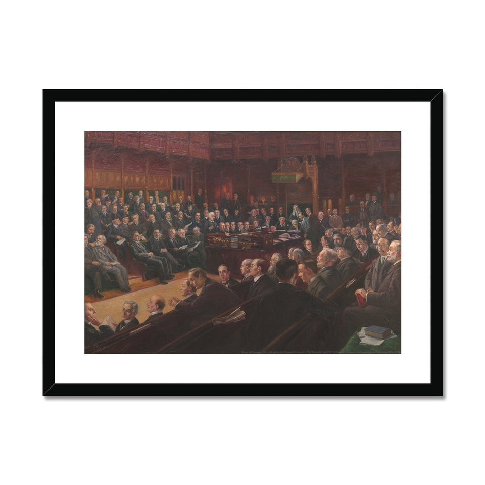 House of Commons 1914 Framed &amp; Mounted Print featured image