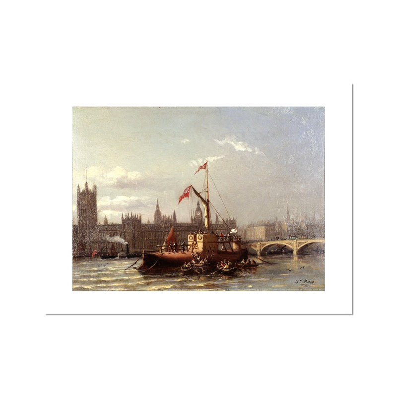 The Arrival of Cleopatra's Needle Fine Art Print