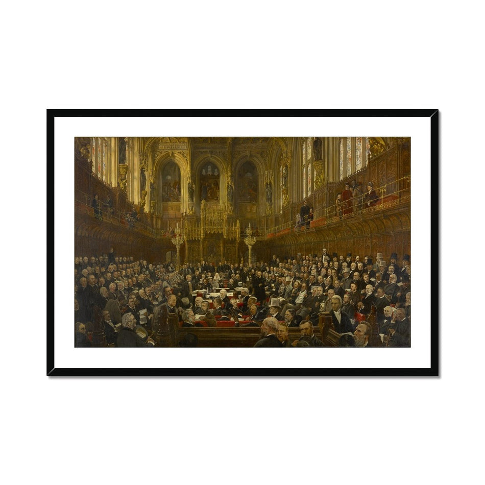 The House of Lords Framed &amp; Mounted Print featured image