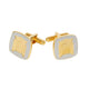 Gold and Silver Portcullis Cufflinks image 2