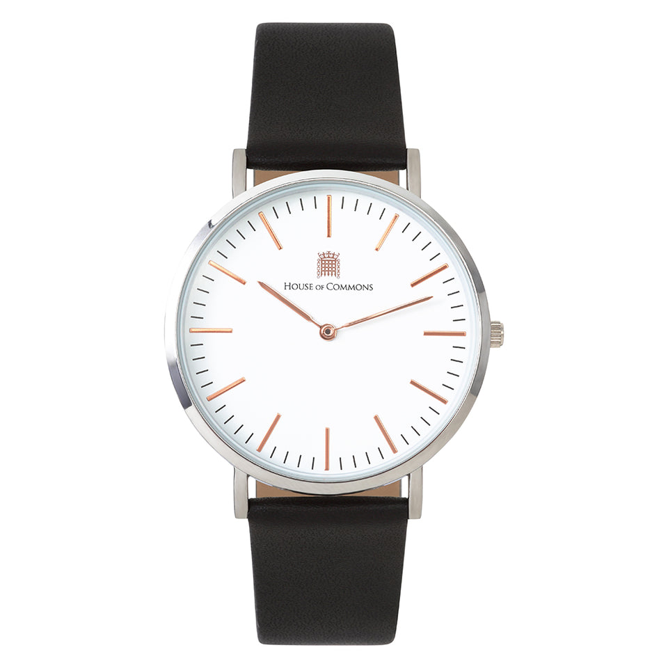 Rose Gold Watch with Black Strap featured image