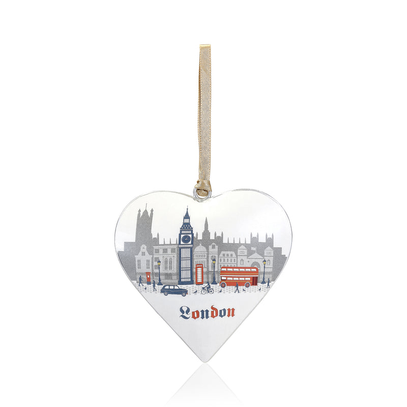 London Heart Tree Decoration