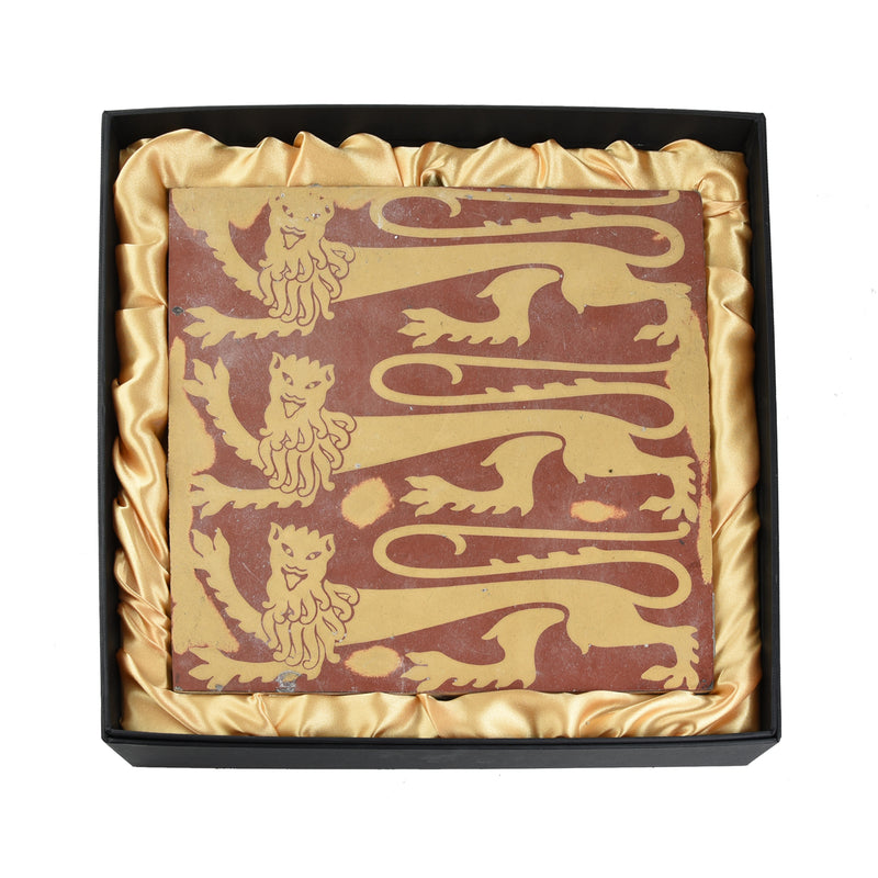Special Edition Extra Large Palace of Westminster Encaustic Tile (Lions)