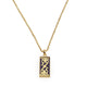 Encaustic Tile Pendant Necklace image 1