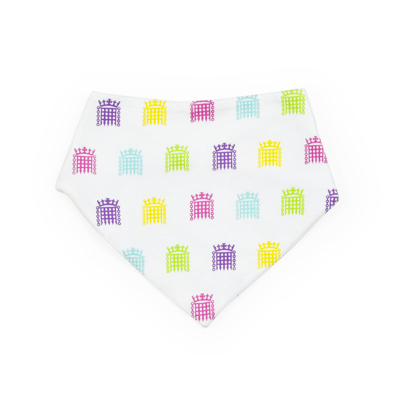 UK Parliament Organic Cotton Bandana Bib