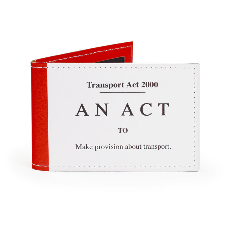 The Transport Act Travel Card Holder