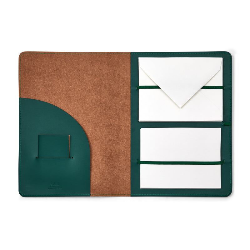 Personalised Leather Writing Set