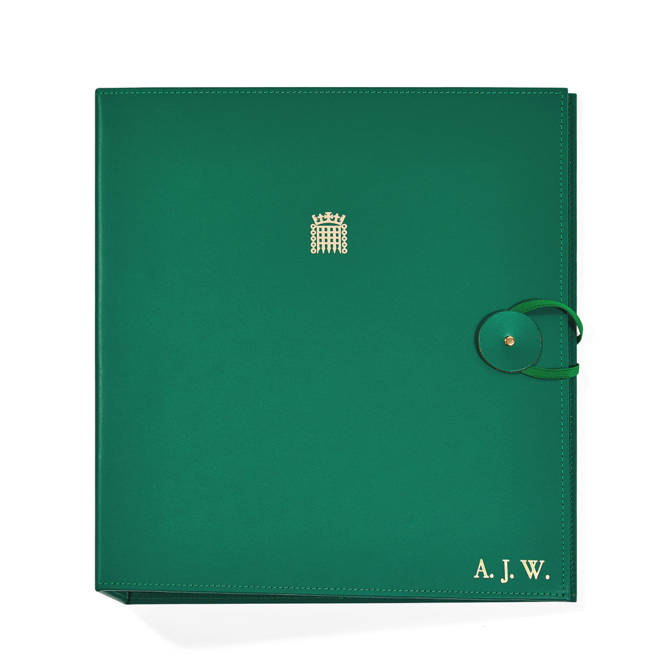 Personalised Leather Lever Arch Folder featured image