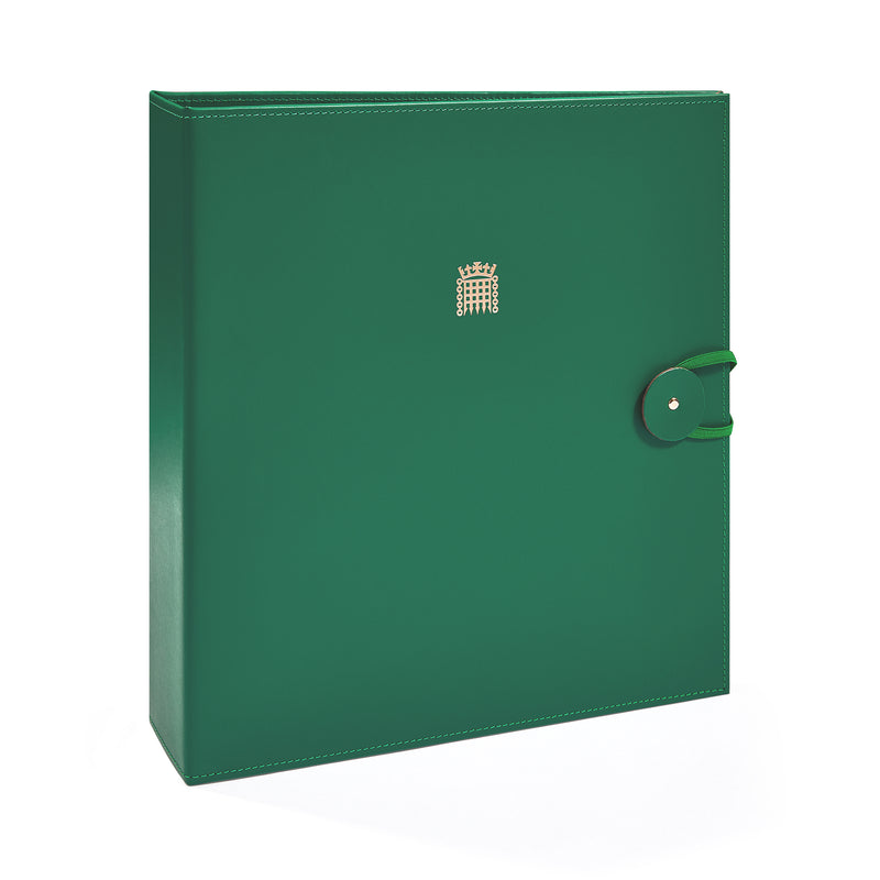House of Commons Leather Lever Arch Folder