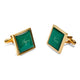House of Commons Ayes/Noes Cufflinks - Green image 1