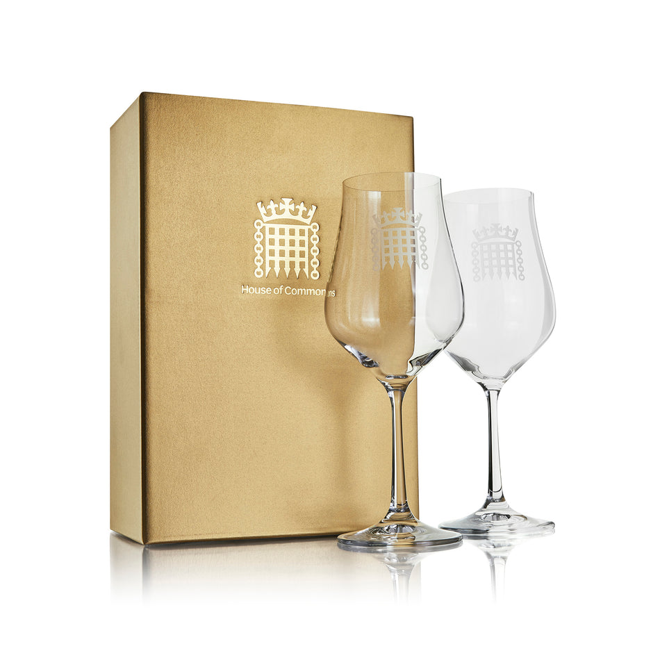 Crystal Portcullis White Wine Glasses featured image