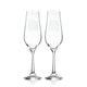 Crystal Portcullis Champagne Flutes image 2