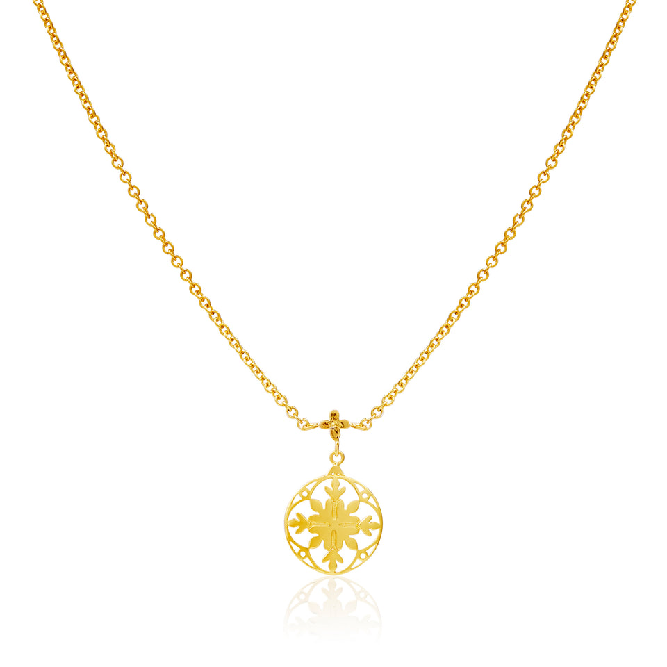 Filigree Pendant Tile Necklace featured image