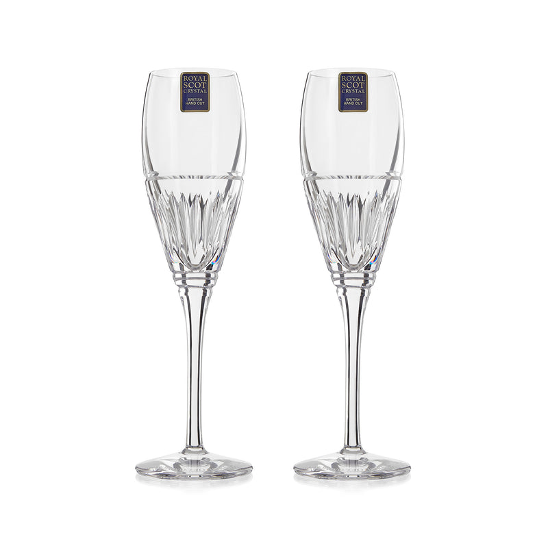 House of Commons Crystal Chamber Champagne Flutes