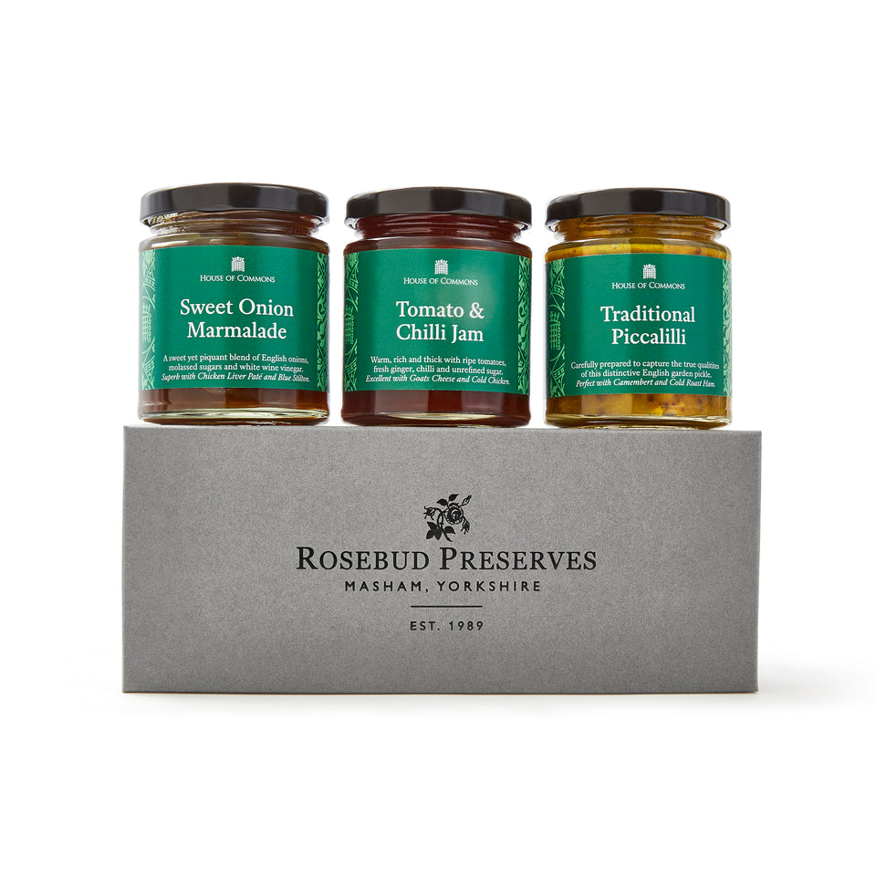 House of Commons Chutney Gift Pack Houses of Parliament Shop