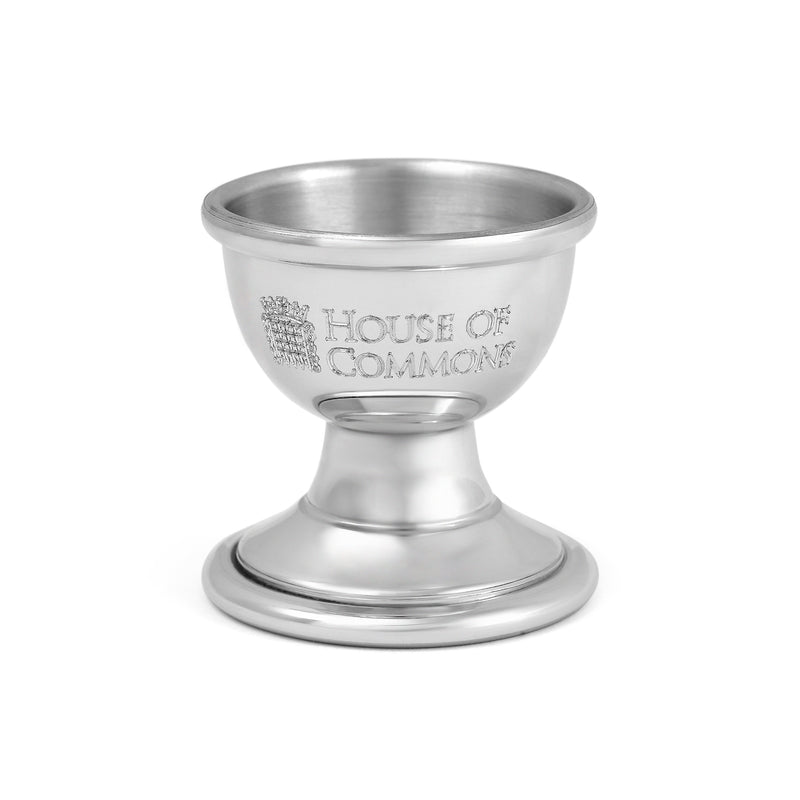 House of Commons Pewter Egg Cup with Spoon