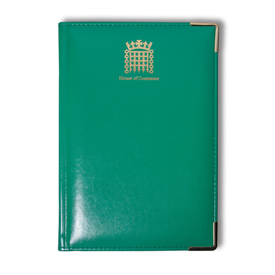 A5 House of Commons Notebook featured image