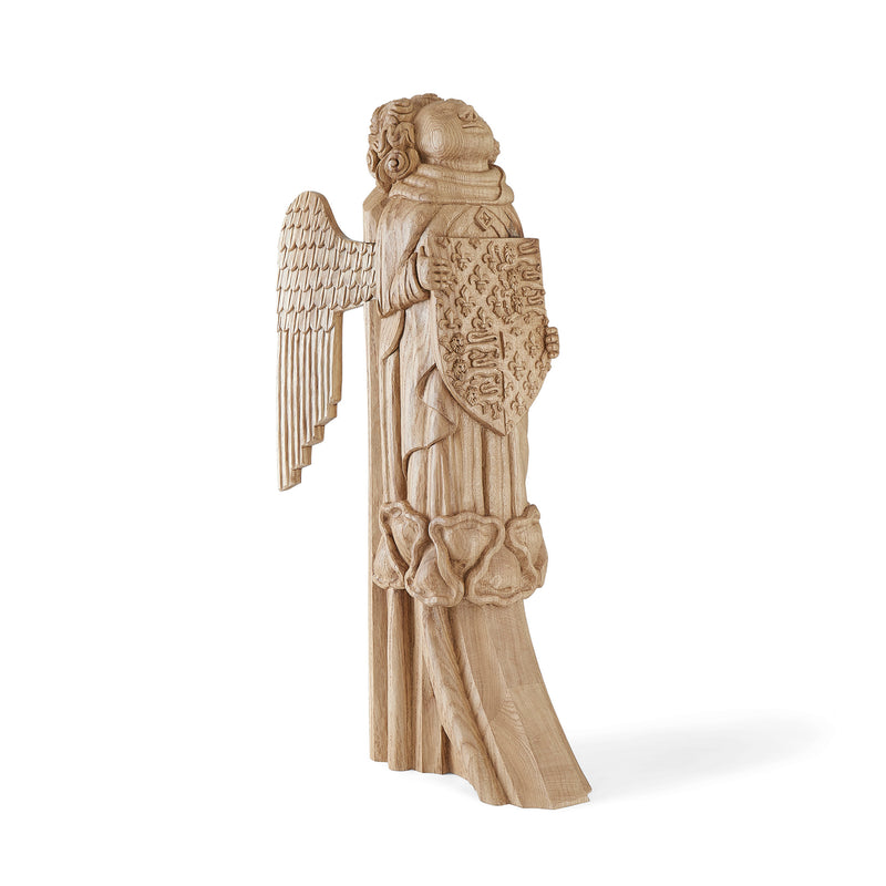 Hand-Carved Westminster Hall Angel Sculpture (70cm)