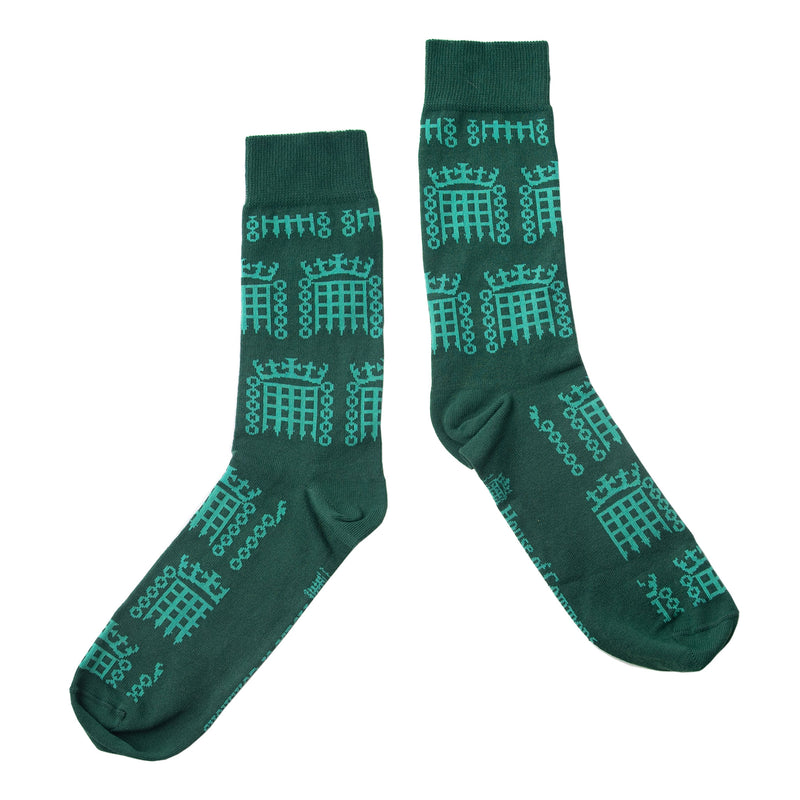 House of Commons Crowned Portcullis Socks