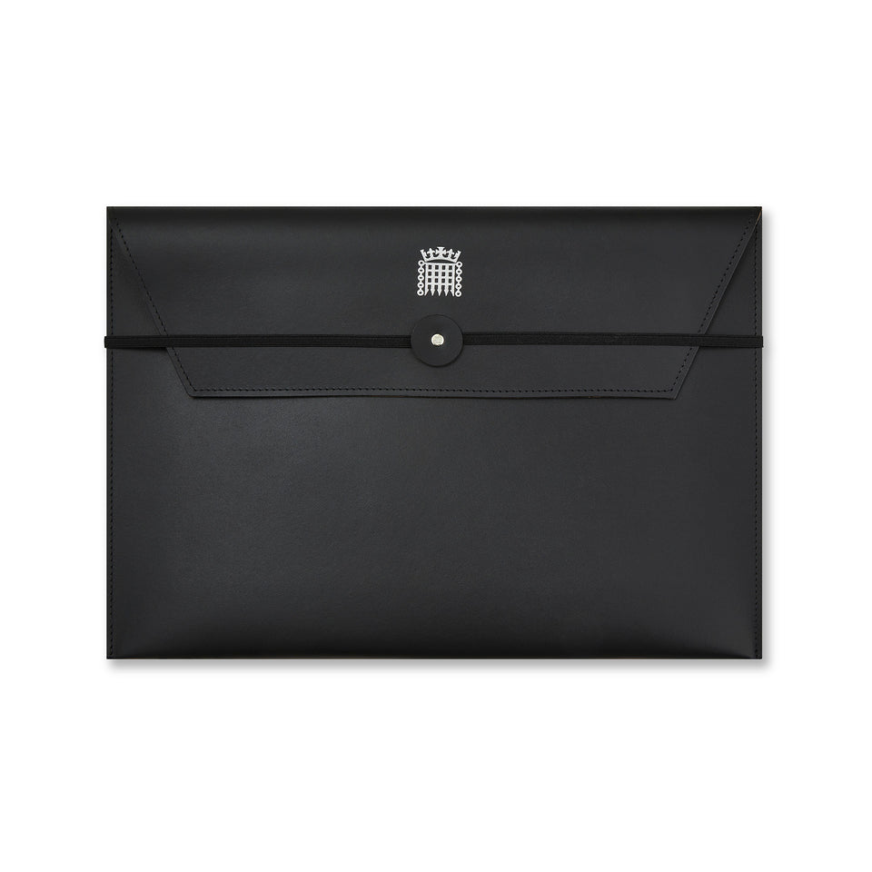 Black Leather Document Envelope featured image