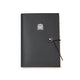 Personalised Black Leather Journal image 3