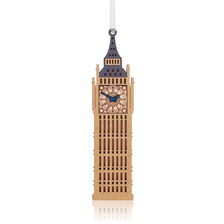 Elizabeth Tower Birch Wood Decoration featured image